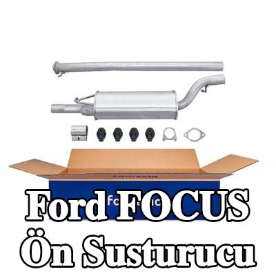 HELLA Ön susturucu Ön, montaj parçaları ile — 2002 Ford Focus