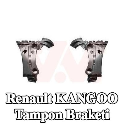 VAN WEZEL Sol arka tampon braketi, Sağ Arka — Renault Kangoo