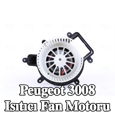 NISSENS Dirençsiz ısıtıcı fan motoru — Peugeot 3008