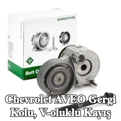 INA Gergi Kolu, V-oluklu kayış — 2009 Chevrolet Aveo