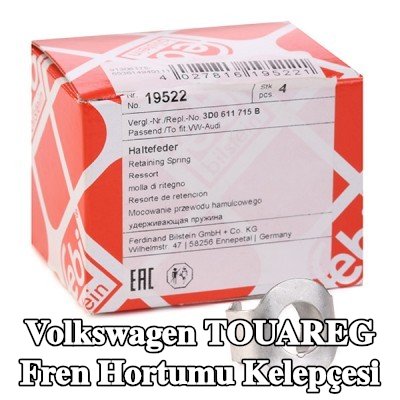 FEBI BILSTEIN Fren hortumu kelepçesi — 2012 Volkswagen Touareg