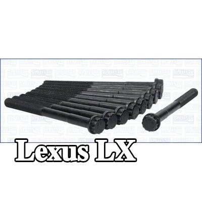 AJUSA مجموعة البراغي, رأس الأسطوانة M10, 120mm — 2002 Lexus Lx