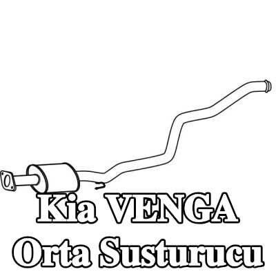 VEGAZ Orta susturucu — Kia Venga