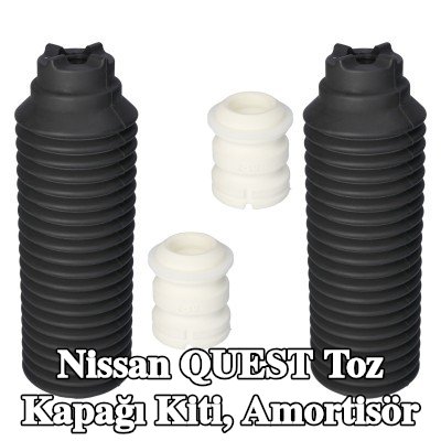 FEBI BILSTEIN Toz kapağı kiti, amortisör Ön Aks — Nissan Quest