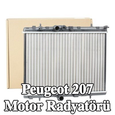 MAHLE Hortumlu motor radyatörü — Peugeot 207