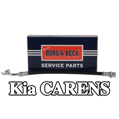 BORG & BECK خرطوم الفرامل 355mm, بدون مسمار بانجو, مع وصلة بانجو — Kia Carens