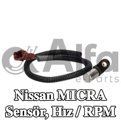 Alfa e-Parts Sensör, hız / RPM — 2003 Nissan Micra