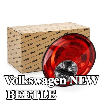 TYC المصباح الخلفي الأيمن, مع حامل لمبة — Volkswagen New Beetle