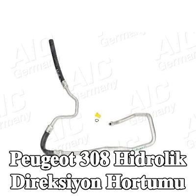 AIC Hidrolik pompadan direksiyon dişlisine hidrolik direksiyon hortumu — Peugeot 308