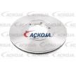 ACKOJA Ön aks fren diski, Ø: 261mm, Outer Diameter: 261mm, Havalandırmalı — 2000 Kia Bongo (1)