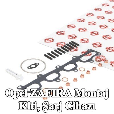 ELRING Montaj Kiti, conta/sızdırmazlık elemanları ile şarj cihazı, cıvata/vida ile — 2002 Opel Zafira