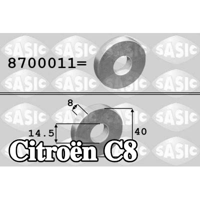 SASIC صامولة، بكرة العمود المرفقي — Citroën C8