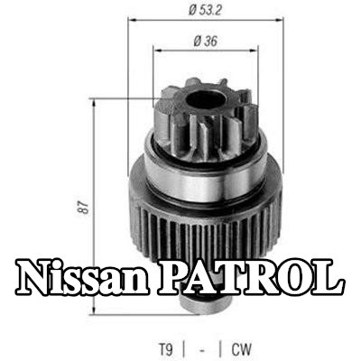 MAGNETI MARELLI الترس الصغير، المُشغّل — Nissan Patrol