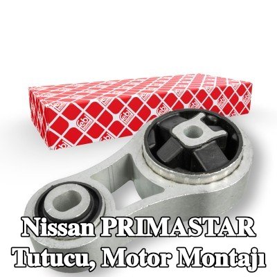 FEBI BILSTEIN Tutucu, motor montajı Arka — Nissan Primastar