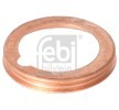 FEBI BILSTEIN Karter tapası rondelası Bakır, Inner Diameter: 16mm — Nissan Cabstar E (1)