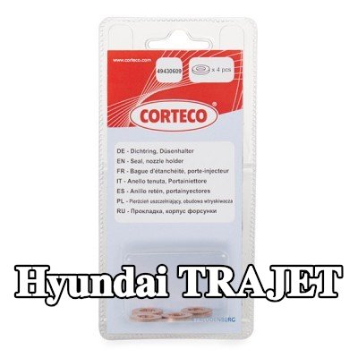 CORTECO حلقة مانعة للتسرب، حامل الفوهة — Hyundai Trajet