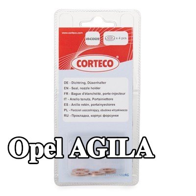 CORTECO حلقة مانعة للتسرب، حامل الفوهة — Opel Agila