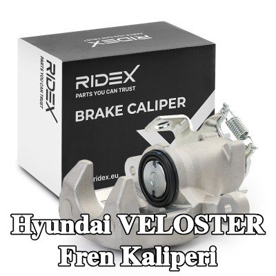 RIDEX Fren kaliperi Arka Aks, Arka Aks Sol, aksın arkasında, tutma çerçeveli — Hyundai Veloster