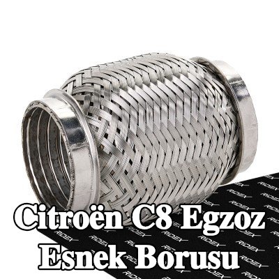RIDEX Egzoz esnek borusu — Citroën C8