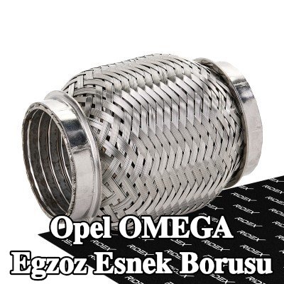 RIDEX Egzoz esnek borusu — Opel Omega
