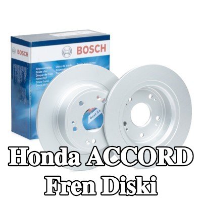 BOSCH Fren diski Dış Çap: 282mm, düz, Kaplamalı — Honda Accord