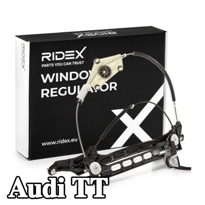 RIDEX منظم نافذة الأيمن, إلكتروني, بدون محرك كهربائي — 2011 Audi Tt