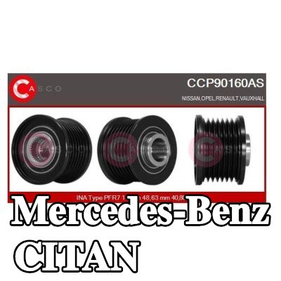CASCO بكرة، المولد — Mercedes-Benz Citan