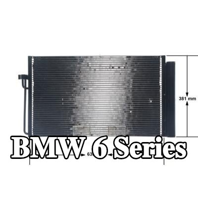 MAHLE مكثف تكييف الهواء مع مجفف — 2008 BMW 6 Series