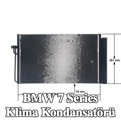 MAHLE Kurutuculu klima kondansatörü — 2002 BMW 7 Series