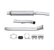 HELLA Montaj parçaları ile birlikte orta susturucu — Peugeot 106 (2)