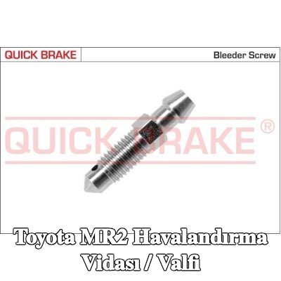 QUICK BRAKE Havalandırma vidası / valfi — Toyota Mr2