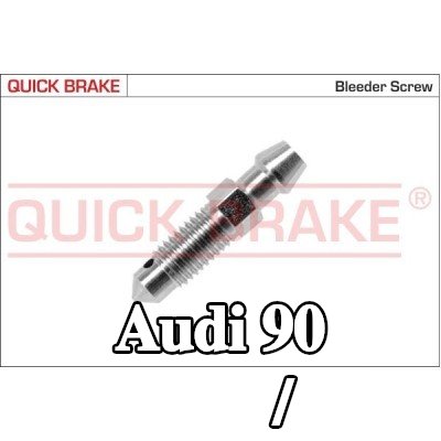 QUICK BRAKE برغي/صمام التهوية — Audi 90