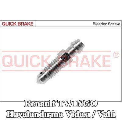 QUICK BRAKE Havalandırma vidası / valfi — Renault Twingo