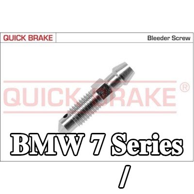 QUICK BRAKE برغي/صمام التهوية — 2002 BMW 7 Series