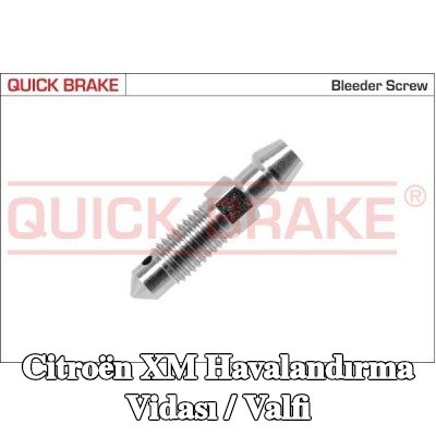 QUICK BRAKE Havalandırma vidası / valfi — Citroën Xm