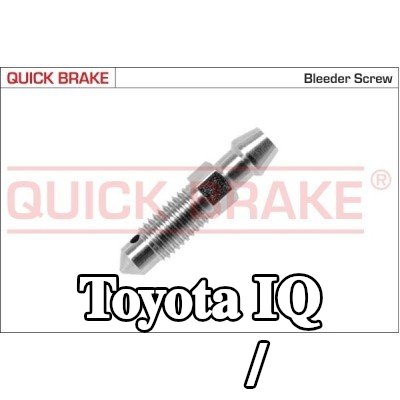 QUICK BRAKE برغي/صمام التهوية — Toyota Iq