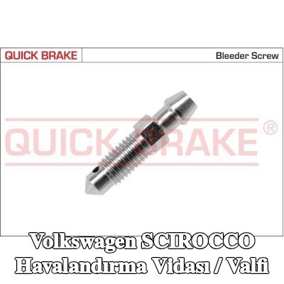 QUICK BRAKE Havalandırma vidası / valfi — Volkswagen Scirocco