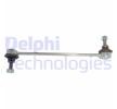 DELPHI Anti-roll bar bağlantısı 256mm, Çelik — 1999 Renault Scénic (1)