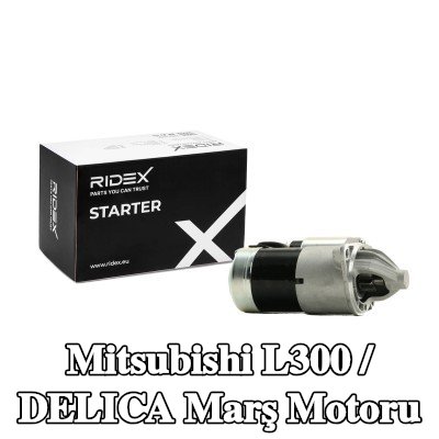 RIDEX Marş motoru 1, 2kW — Mitsubishi L300 / Delica