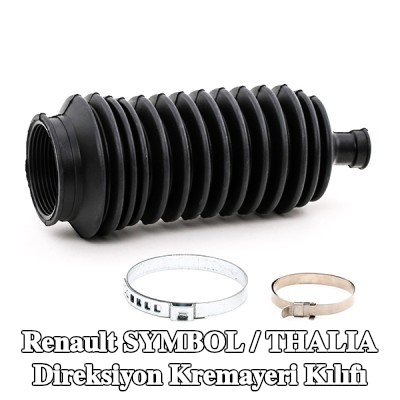 LEMFÖRDER Direksiyon kremayeri kılıfı Ön Aks Sol, Ön Aks Sağ — Renault Symbol / Thalia