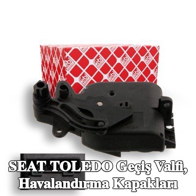 FEBI BILSTEIN Geçiş Valfi, havalandırma kapakları — SEAT Toledo