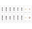 Connect Cıvata, egzoz manifoldu Alfa Romeo, BMW, Chrysler, Citroën, Fiat, Ford, Honda, Mazda, Nissan, Opel, Peugeot, Porsche, Renault, Saab, Vauxhall, Volvo — Renault 21 (5)
