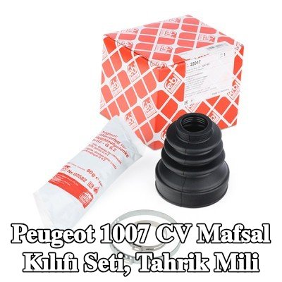 FEBI BILSTEIN CV Mafsal Kılıfı Seti, tahrik mili — 2005 Peugeot 1007