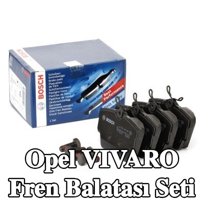 BOSCH Fren balatası seti 16mm, gıcırtı önleyici plaka ile, cıvata/vida ile, montaj kılavuzu ile — 2002 Opel Vivaro