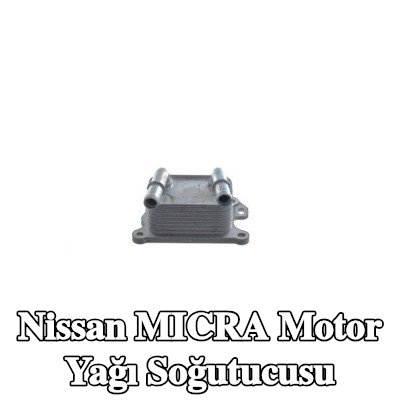 MAHLE Conta/sızdırmazlık elemanı olmayan motor yağı soğutucusu — Nissan Micra