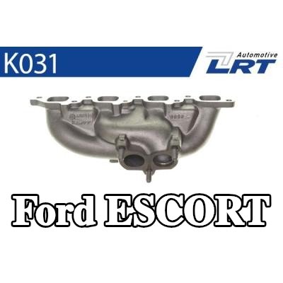 LRT مشعب العادم مع أجزاء التثبيت — Ford Escort