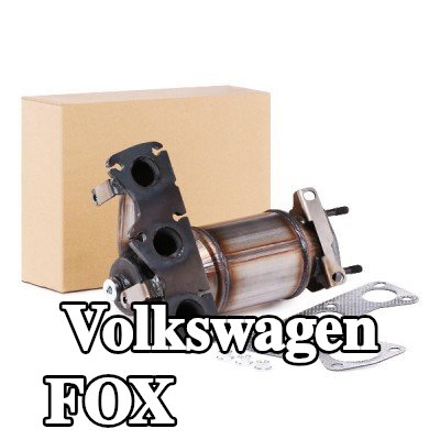 RIDEX المحول الحفاز مع أجزاء التثبيت — Volkswagen Fox