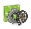 VALEO Debriyaj kiti KIT3P, debriyaj ayırma yatağı ile — Toyota Aygo (1)