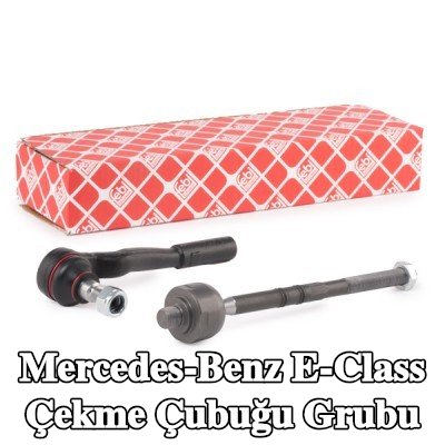 FEBI BILSTEIN Rot kolu grubu OE Turbo YENİ, Ön Aks Sağ, kilit somunu ile — 2002 Mercedes-Benz E-Class