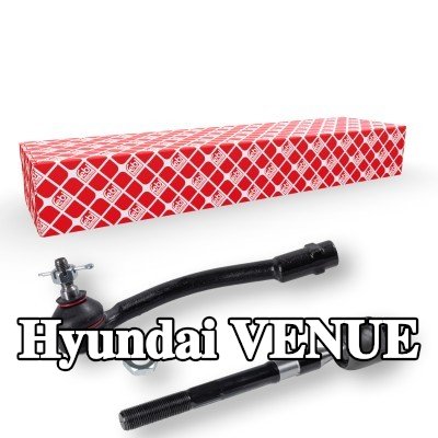 FEBI BILSTEIN مجموعة قضيب التوجيه، المحور الأمامي الأيسر, مع مواد تثبيت/تركيب — Hyundai Venue